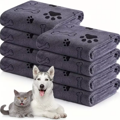 Super Absorbent Towel for Dogs – Soft, Quick-Drying Microfiber Towel for Dogs and Cats
