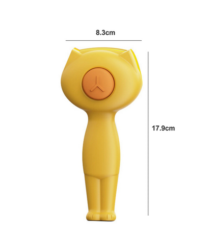 Self-Cleaning Pet Grooming Brush with Hair Removal