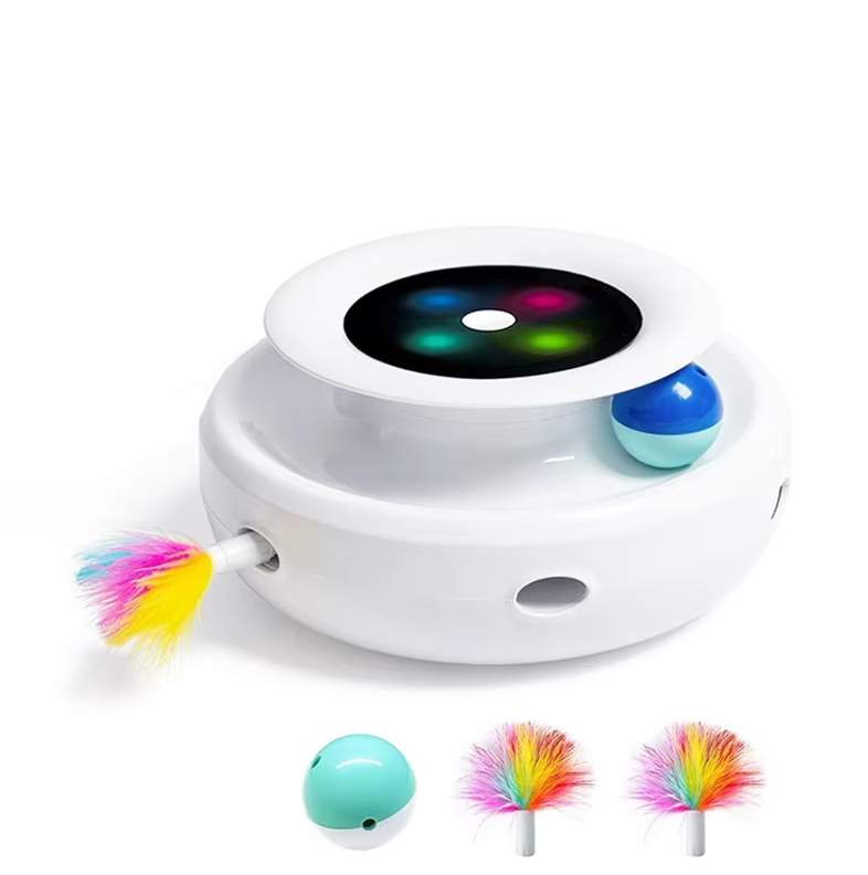 Interactive Cat Toy with LED Movement - Light