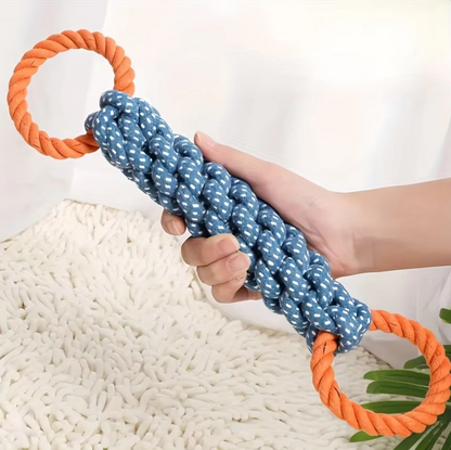 Dog Chew Toys - Durable Rope Toy for Biting and Tug-of-War Games
