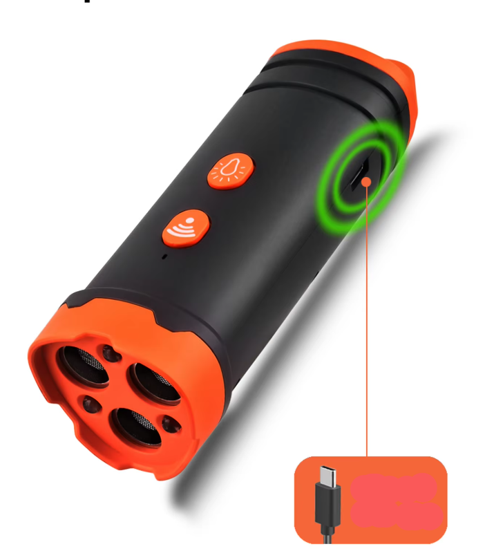 Dog Training Device with Sound and Light Function