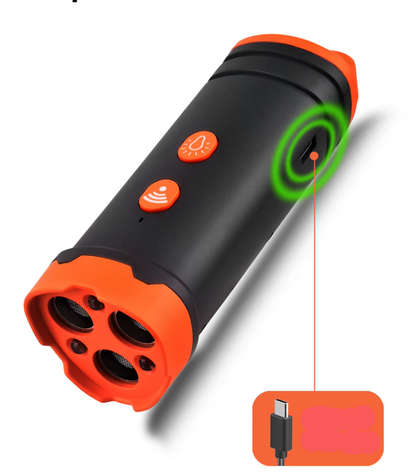 Dog Training Device with Sound and Light Function