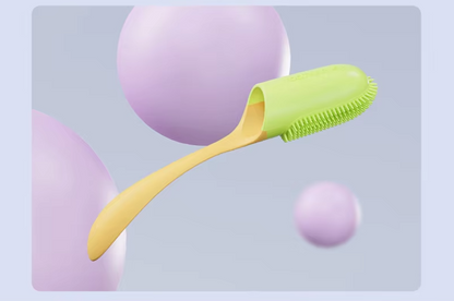 Toothbrush - Soft TPR Brush for Deep Oral Hygiene and Tongue Cleaning