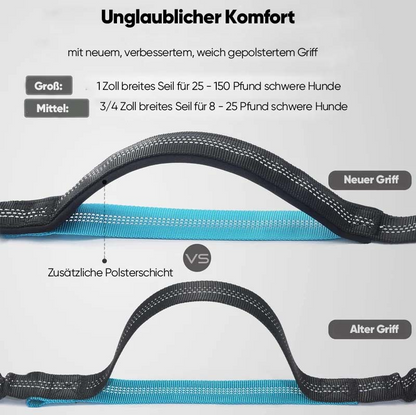 Hands-Free Dog Leash with Front Pocket