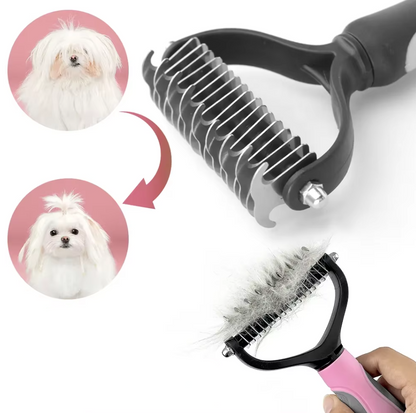 Professional Undercoat Brush - Coat Care for Dogs and Cats