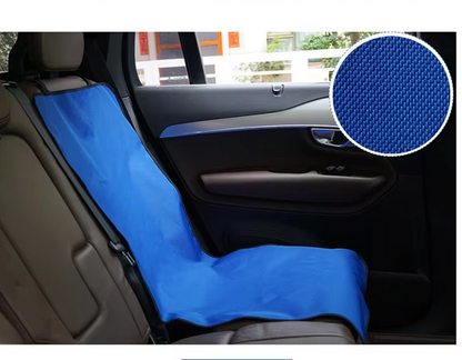 Waterproof Car Seat Cover for Dogs – Non-Slip Protective Mat with Seatbelt Attachment