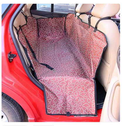 Pet Car Seat Cover - Non-Slip and Waterproof for Dogs and Cats