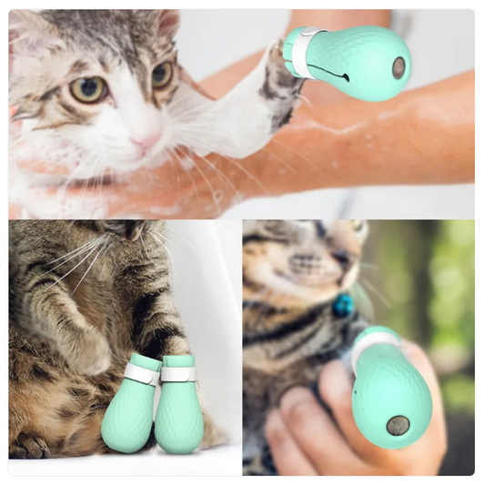 Soft Silicone Nail Protectors for Cats for Safe Coat and Paw Care
