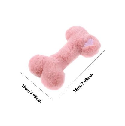Plush Chew Toys for Dogs – Soft Teething Toys with Squeaker