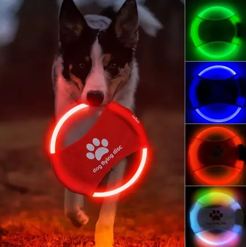 LED Dog Disc – Light-Up Flying Disc for Dogs