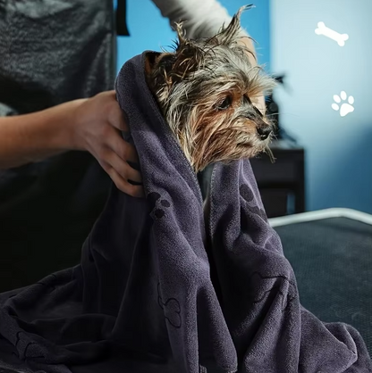 Super Absorbent Towel for Dogs – Soft, Quick-Drying Microfiber Towel for Dogs and Cats