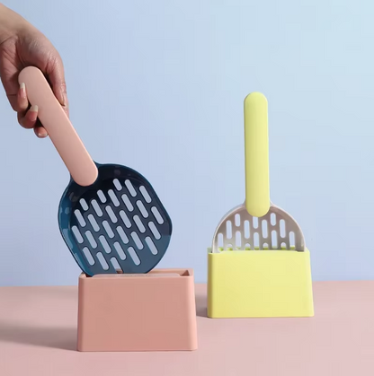 Litter Scoop with Stand - Practical Litter Scoop for Cats