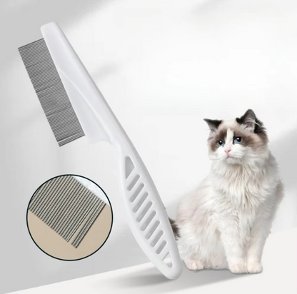 Flea Comb Kit for Pets - Fine-Toothed Comb for Cats and Dogs