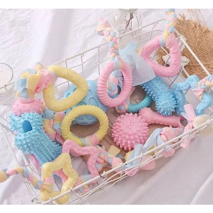 Puppy Toys – Bite-Resistant Plush Chew Toys for Dogs