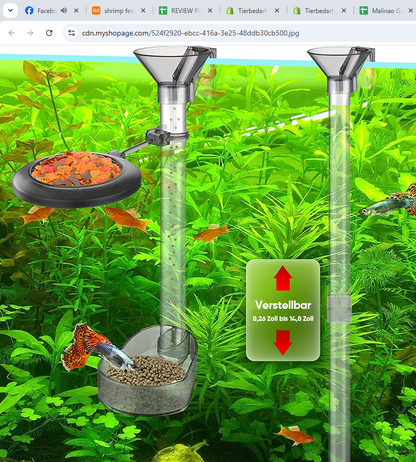 Versatile Food Dispenser for Aquariums