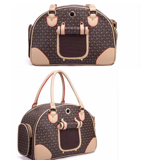 Dog Bag with Window - Sturdy and Stylish Pet Carrier Basket