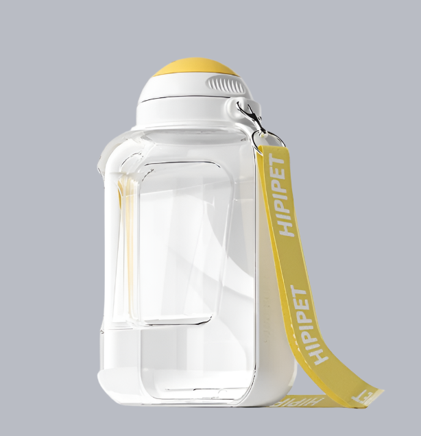 2-in-1 Dog Bottle – Water Bottle with Bowl for Travel