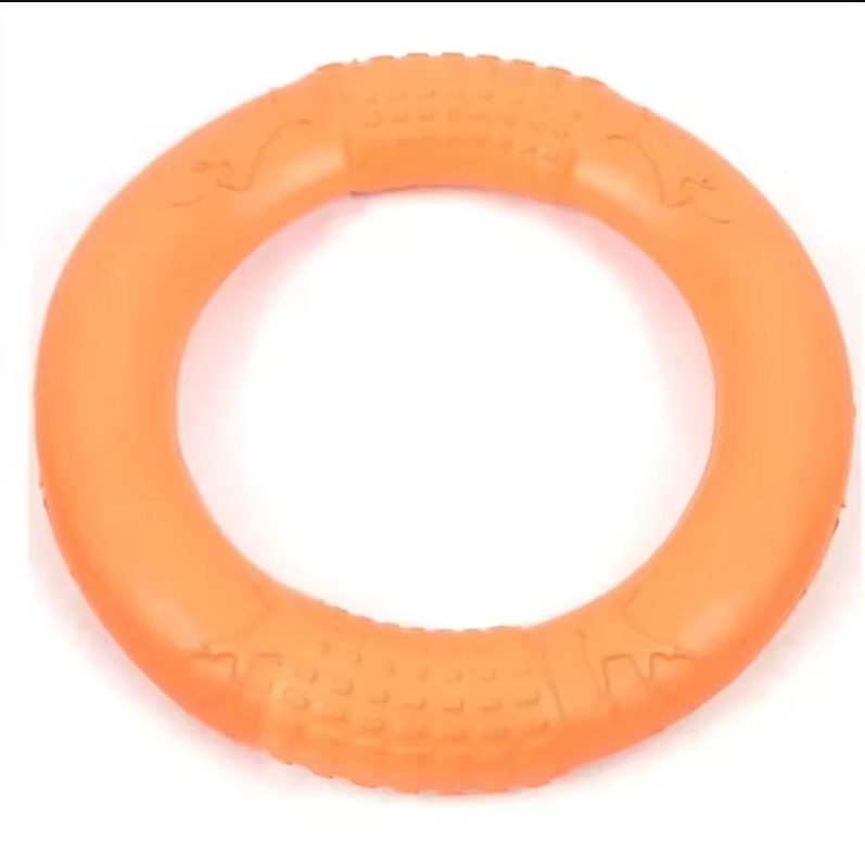 Durable Throw and Bite Ring - Interactive Dog Toy for Active Fun
