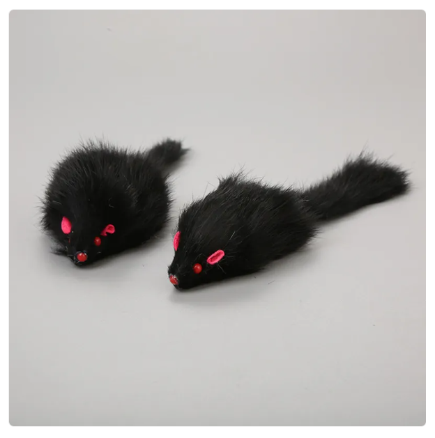 Interactive Cat Toys - Mouse Toy with Pull Cord