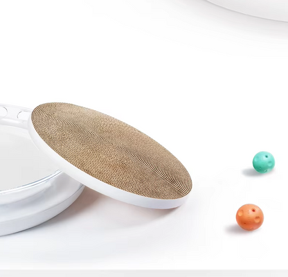 Interactive Cat Toys - Scratcher with Balls for Hours of Fun
