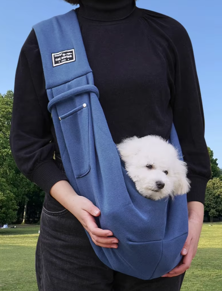 Dog Carrier Bag Crossbody – Comfortable Stylish Pet Carrier Bag for Small Dogs and Cats