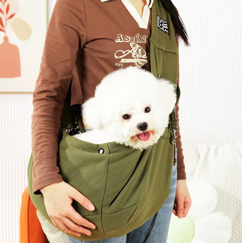 Dog Carrier Bag Crossbody – Comfortable Stylish Pet Carrier Bag for Small Dogs and Cats