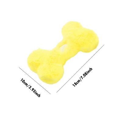 Plush Chew Toys for Dogs – Soft Teething Toys with Squeaker
