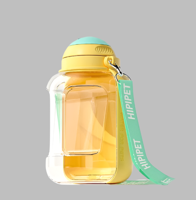 2-in-1 Dog Bottle – Water Bottle with Bowl for Travel