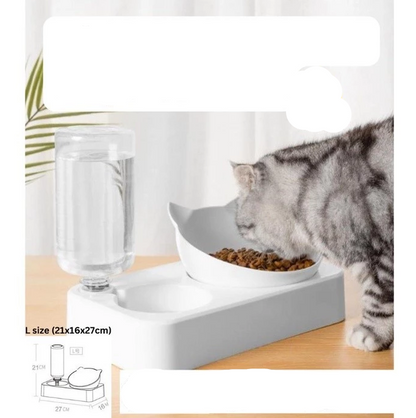 Automatic Water and Food Dispenser for Pets