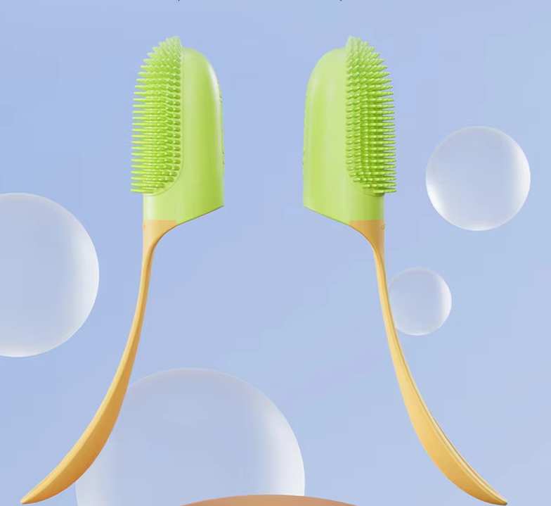 Toothbrush - Soft TPR Brush for Deep Oral Hygiene and Tongue Cleaning