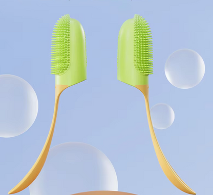 Toothbrush - Soft TPR Brush for Deep Oral Hygiene and Tongue Cleaning