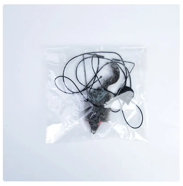Interactive Cat Toys - Mouse Toy with Pull Cord