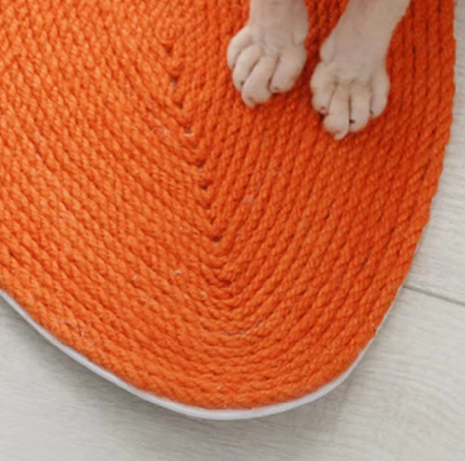 Cat Scratching Material in Fruit Shape - Watermelon and Carrot Design