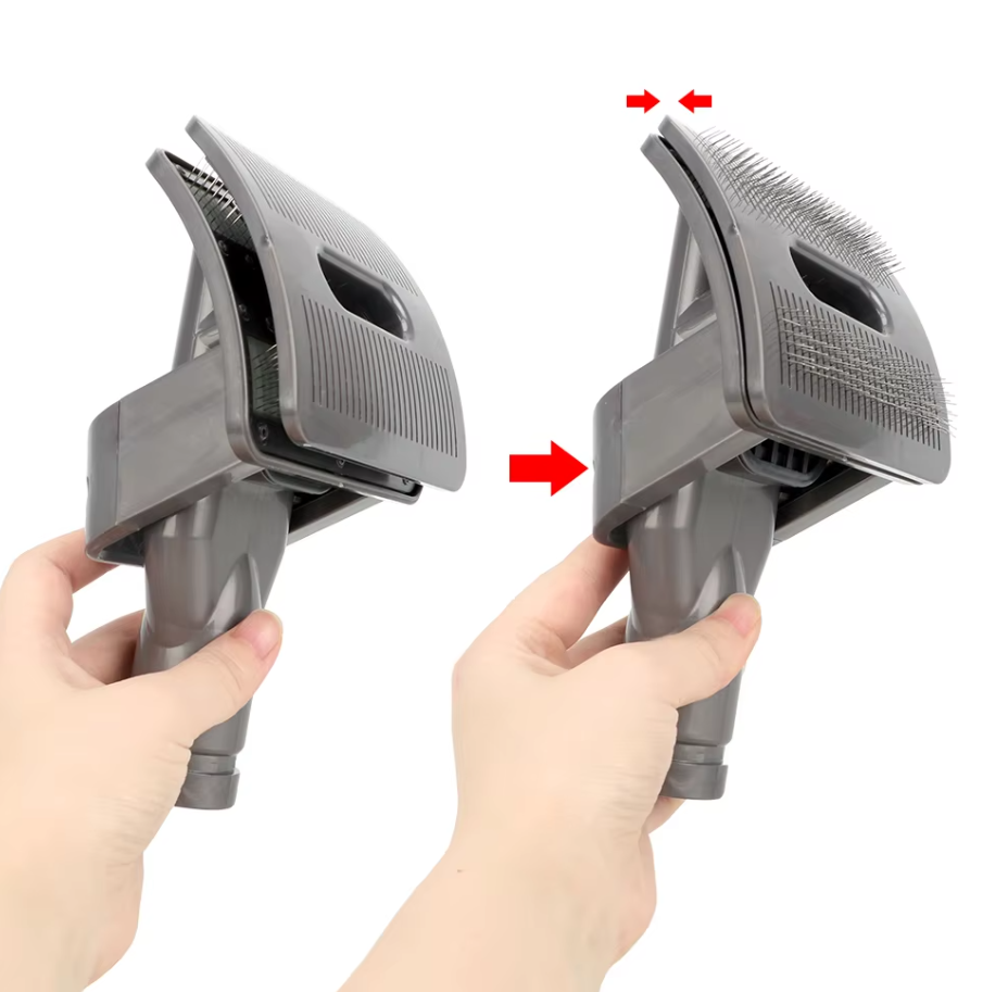 Pet Hair Brush - Vacuum Accessory for Pet Care and Coat Cleaning