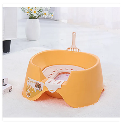 Litter Box with Scoop – Hygienic and Practical Plastic Litter Tray
