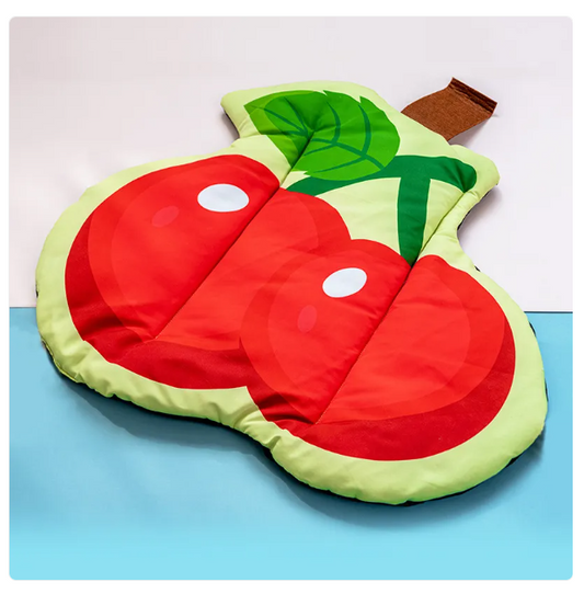 Cooling Mattress for Pets with Fruit Ice Design for Cats and Dogs