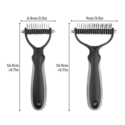 Professional Undercoat Brush - Coat Care for Dogs and Cats