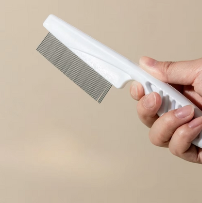 Flea Comb Kit for Pets - Fine-Toothed Comb for Cats and Dogs