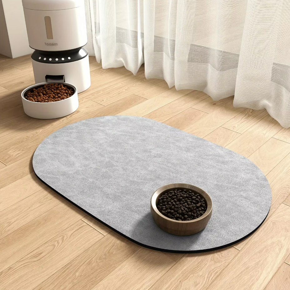 Silicone Pet Food Mat - Waterproof and Non-Slip Mat for Dogs and Cats