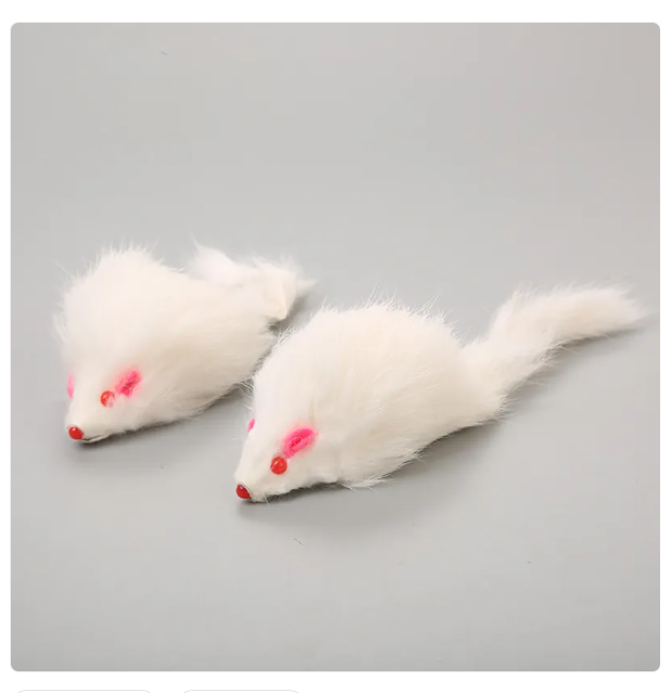 Interactive Cat Toys - Mouse Toy with Pull Cord