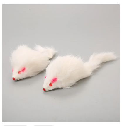 Interactive Cat Toys - Mouse Toy with Pull Cord