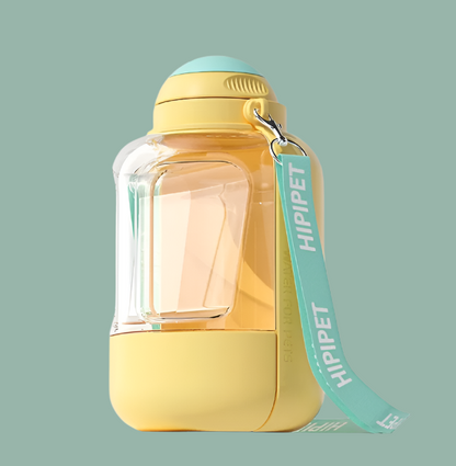 2-in-1 Dog Bottle – Water Bottle with Bowl for Travel