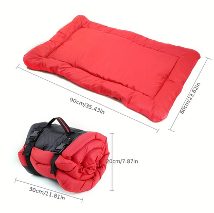 Travel Cushion for Dogs - Soft and Washable Dog Bed for Car Sofa Travel