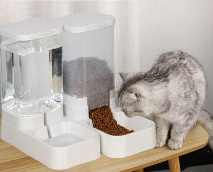 Automatic Water and Food Dispenser for Pets