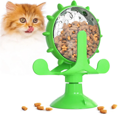 Interactive Treat Dispenser for Cats