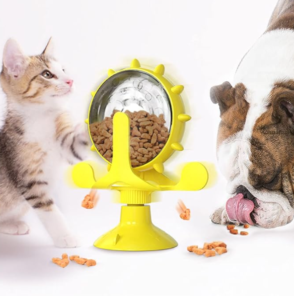 Interactive Treat Dispenser for Cats