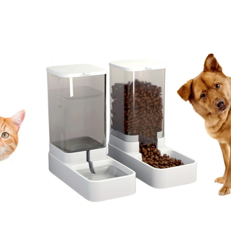 Automatic Water and Food Dispenser for Pets