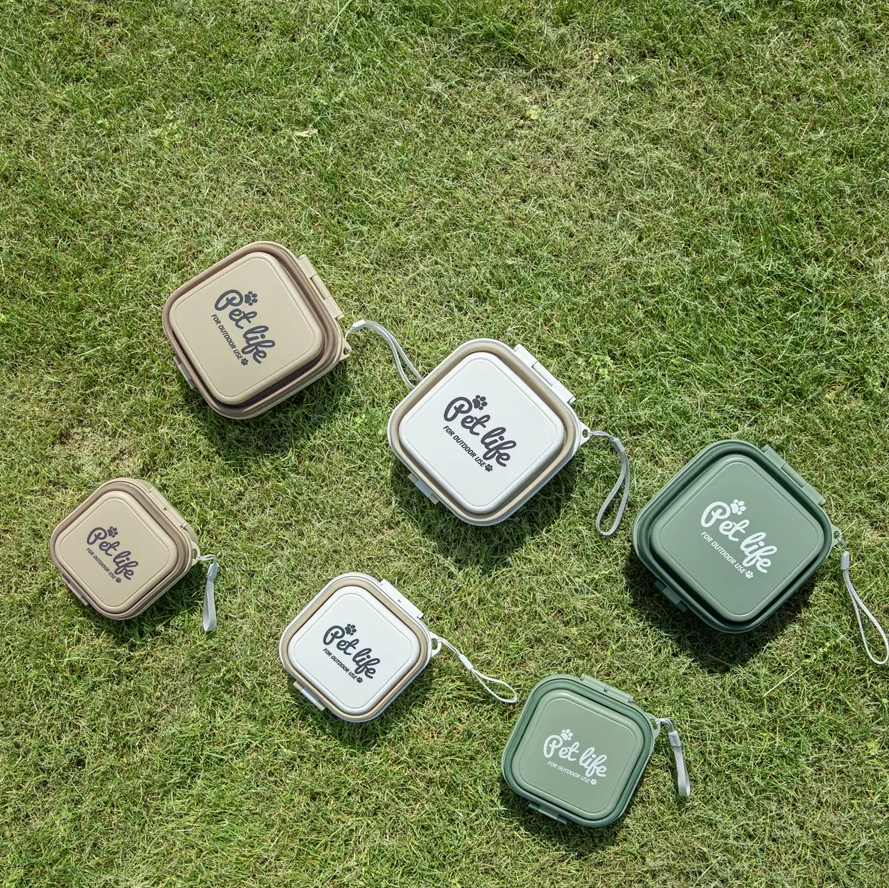 Silicone Pet Care Box – Practical Storage Container for Pet Supplies