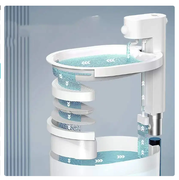 Automatic Pet Fountain with Filter and Silent Pump