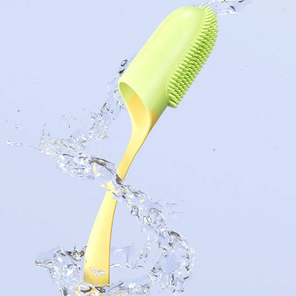 Toothbrush - Soft TPR Brush for Deep Oral Hygiene and Tongue Cleaning